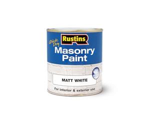 Rustins Peinture maçonnerie Maspw500 500 ml - Blanc