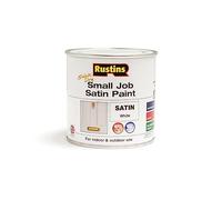 Rustins spwhw250 250 ml QD Peinture Petit Job Satin - Blanc