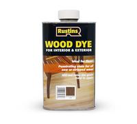 Rustin's Teinture acajou brun pour bois et sols intérieurs et extérieurs - 24m² - 1 Litre