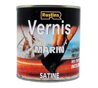 Rustins Vernis satiné marin pour extérieur ou intérieur incolore (YASV1000FR) 1L