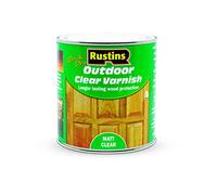 Rustins Vernis transparent à séchage rapide pour extérieur - 1 l - Mat