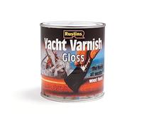 Rustins (YACV500) - Vernis Marin pour bois - Qualité supérieure - Incolore fini Brillant - 13m²/L - 500ml