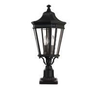 Rustique Borne Lumineuse Charles 57,5cm Haut IP44 E14 Étanche Route Jardin Lampe