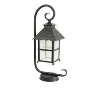Rustique Borne Lumineuse Montreal Noir 53cm E27 IP43 Décoratif Jardin