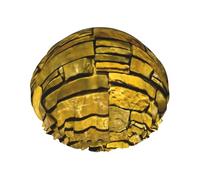 Rustique Rocks Bonnet de douche mural en brique réutilisable Grand bonnet de douche homme séchage rapide soins cheveux longs courts enfants bain
