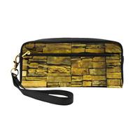 Rustique Rocks Brique Wall Print Élégant Femmes Maquillage Sac Voyage Compagnon Pochette de Toilette pour École Bureau Case