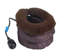 RUSTOO Dispositif de Traction cervicale du Cou, Oreiller Gonflable pour Le Cou, Support de Cou - Oreiller pour Les douleurs à la tête et aux épaules - Soulagement des douleurs chroniques au Cou