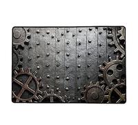 Rusty Gear Tapis de Jeu, sous-Main de Bureau, Tapis Multi-usages, 60 x 40 cm