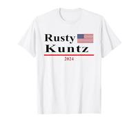 Rusty Kuntz Funny Presidential Election 2024 Parodie T-Shirt