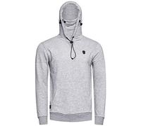 Rusty Neal - Sweat Shirt Homme a Capuche, Ideal pour Votre Jogging, Velo, Trotinette, Pull Hiver Chaud Col Montant Haut Basique Chandaille, Idee Cadeaux Noel, Saint Valentin 19140