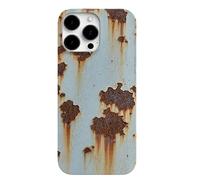 Rusty Phone Case, Vintage Rust Look Mobile Phone Cover, Glossy Rust Metal Look for iPhone 16/15/14/13/12/11 Pro Max Cases (12,#1)