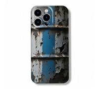 Rusty Phone Case, Vintage Rust Look Mobile Phone Cover, Glossy Rust Metal Look for iPhone 16/15/14/13/12/11 Pro Max Cases (15 Pro,#4)