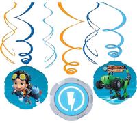 Rusty Rivets - Tourbillons - Décoration suspendue Pack de 6 - Carton SG28059 (Taille unique) (Coloré)