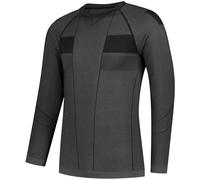 Rusty Stitches Baselayer Chemise fonctionnelle à manches longues, noir-gris, taille L XL