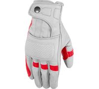 Rusty Stitches Calvin, gants M Gris Clair/Rouge Néon Gris Clair/Rouge Néon