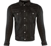 Rusty Stitches Carl Thomas, chemise/veste textile L Noir Noir