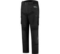 Rusty Stitches Cliff, pantalon textile imperméable 4XL Noir Noir
