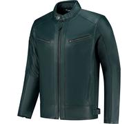 Rusty Stitches Dorian, veste en cuir 4XL Pétrole Pétrole