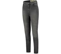 Rusty Stitches Emma Jeans de moto pour dames, noir, taille 30 pour femmes
