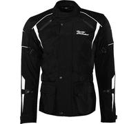 Rusty Stitches Jenny Veste textile de moto de dames, noir/noir, Taille 36
