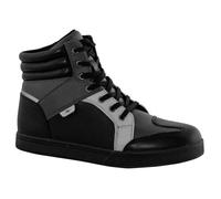 Rusty Stitches Joey Chaussures de moto Noir-Gris 40 42