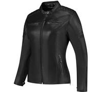 Rusty Stitches Joyce V2 Veste en cuir de moto pour dames, noir, Taille 46