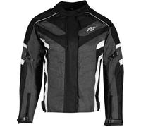 Rusty Stitches Juliette Veste textile de moto de dames, Noir/Blanc, Taille 38