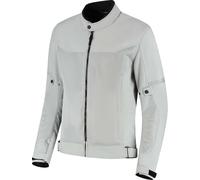Rusty Stitches Mike Veste textile moto, Gris clair, Taille L