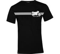 Rusty Stitches Motorcycle T-Shirt, noir-blanc, taille XL pour homme