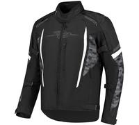 Blouson Moto Rusty Stitches Pete Noir/Pixel/BlancL Noir,Pixel,Blanc