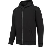 Rusty Stitches Peter Sweat à capuche zippé moto, noir, taille 3XL