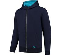 Rusty Stitches Peter, veste en textile M Bleu Foncé Bleu Foncé