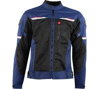 Rusty Stitches Ruben, veste en textile S Bleu Foncé/Noir Bleu Foncé/Noir