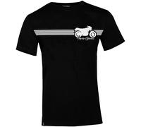 Rusty Stitches Stripe, t-shirt S Noir/Blanc Noir/Blanc