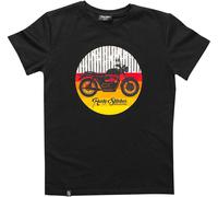 Rusty Stitches Sunset, t-shirt S Noir/Blanc/Jaune/Rouge Noir/Blanc/Jaune/Rouge