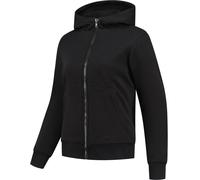 Rusty Stitches Super Wendy Sweat à capuche zippé de moto pour femmes, noir, Taille 52