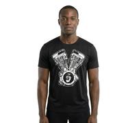 Rusty Stitches T-shirt à Manches Courtes Engine
