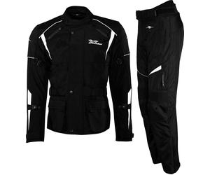 Rusty Stitches Tommy, combinaison textile pour enfants 176 Noir/Blanc Noir/Blanc