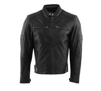 Rusty Stitches Blouson moto Jari V2 cuir Noir L Homme