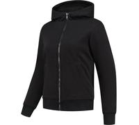 Rusty Stitches Wendy Sweat à capuche zippé de moto pour femmes, noir, Taille 40