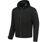 Rusty Stitches William Blouson textile moto moto, noir, Taille L