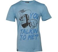 Rusty Stitches You Talkin To Me T-Shirt, bleu, Taille S