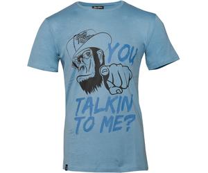 Rusty Stitches You Talkin To Me T-Shirt, bleu, Taille S
