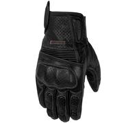 Rusty Stitches Zeke Gants de moto, noir, Taille M