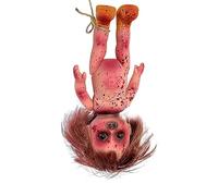 Rutaqian Poupée zombie effrayante d'Halloween - Accessoire de décoration de maison hantée - Décoration d'Halloween effrayante pour fille