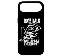 Rute Raus der Spaß Beginnt Lustiger Spruch Angler Fischen Coque pour iPhone Air
