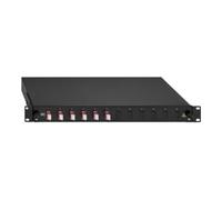 Rutenbeck Rutenbeck Boîte de raccordement BasicLine 6xLC-D OM4 erika Quantité:1