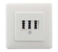 Rutenbeck Rutenbeck Boîtier de connexion TAE 2x6/6NFF Up rw Quantité:1