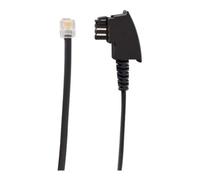 Rutenbeck Rutenbeck Câble adaptateur TAE/UAE 0,5 m noir line21-Adap Quantité:1