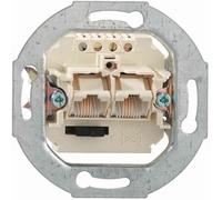 RUTENBECK Unité de raccordement IAE/UAE2X8(4)TRS/UP0 blanc nacré 70x70x30mm 4 cont. vissés